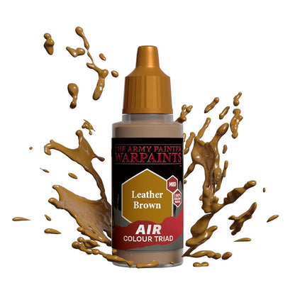 Army Painter Warpaints Air Leather Brown Acrylic Paint 18mL