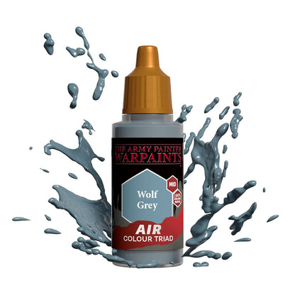 Army Painter Warpaints Air Wolf Grey Acrylic Paint 18mL