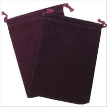 Chessex 02393 Suedecloth Bag L Burgundy