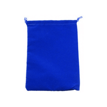 Chessex 02396 Dice Bag Suedecloth L Royal Blue 5"x7 1/2
