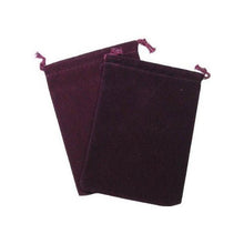 Chessex 02397 Dice Bag Suedecloth L Purple 5"x7 1/2