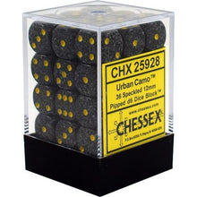 Chessex 25928 Speckled 12mm d6 Urban Camo Block 36