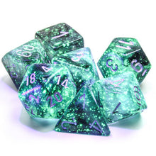 Chessex 27578 Borealis Polyhedral Light Smoke/Silver Luminary 7-Die Set