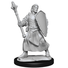 Critical Role Unpainted Miniatures Human Clovis Concord Cleric Male