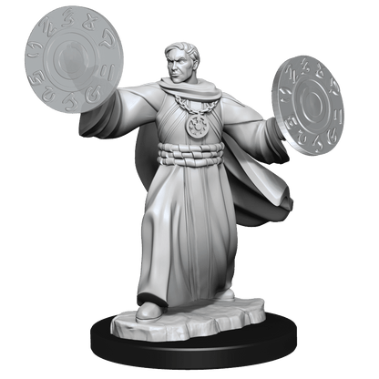 Critical Role Unpainted Miniatures Human Graviturgy and Chronurgy Wizards Female