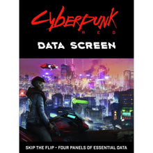 Cyberpunk RED: RPG Data Screen