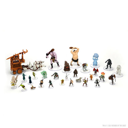 D&D Icons of the Realms Miniatures Snowbound 8ct Brick Set 19 Dungeons & Dragons