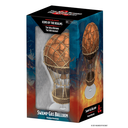 D&D Icons of the Realms Miniatures The Wild Beyond the Witchlight Swamp Gas Balloon Premium Dungeons & Dragons