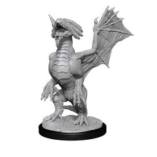 D&D Nolzurs Marvelous Unpainted Miniatures Bronze Dragon WyrmLing & Pile of Sea Found Treasure