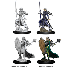 D&D Nolzurs Marvelous Unpainted Miniatures Female Elf Paladin Dungeons & Dragons