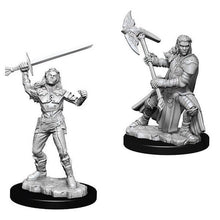 D&D Nolzurs Marvelous Unpainted Miniatures Female Half Orc Fighter Dungeons & Dragons