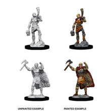 D&D Nolzurs Marvelous Unpainted Miniatures Female Human Barbarian Dungeons & Dragons