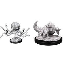 D&D Nolzurs Marvelous Unpainted Miniatures Grell and Basilisk Dungeons & Dragons