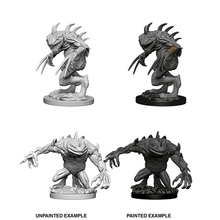 D&D Nolzurs Marvelous Unpainted Miniatures Grey Slaad & Death Slaad Dungeons & Dragons