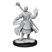 D&D Nolzurs Marvelous Unpainted Miniatures Half-Elf Wizard Male Dungeons & Dragons