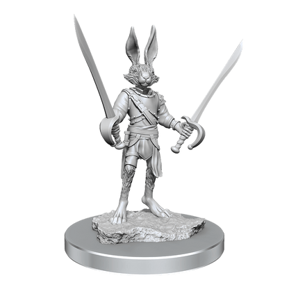 D&D Nolzurs Marvelous Unpainted Miniatures Harengon Rogues Dungeons & Dragons