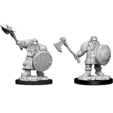 D&D Nolzurs Marvelous Unpainted Miniatures Male Dwarf Fighter Dungeons & Dragons