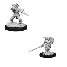 D&D Nolzurs Marvelous Unpainted Miniatures Male Goblin Rogue & Female Goblin Bard Dungeons & Dragons