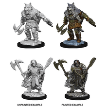 D&D Nolzurs Marvelous Unpainted Miniatures Male Half Orc Barbarian Dungeons & Dragons