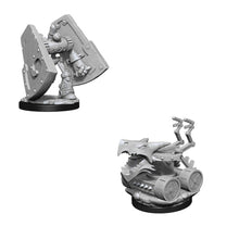 D&D Nolzurs Marvelous Unpainted Miniatures Stone Defender & Oaken Bolter Dungeons & Dragons