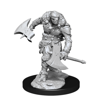 D&D Nolzurs Marvelous Unpainted Miniatures Warforged Barbarian Dungeons & Dragons
