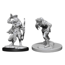 D&D Nolzurs Marvelous Unpainted Miniatures Wererat and Weretiger Dungeons & Dragons