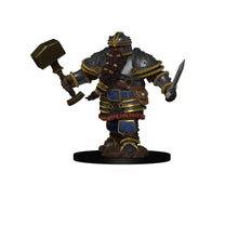 D&D Premium Painted Figures Dwarf Male Fighter Dungeons & Dragons