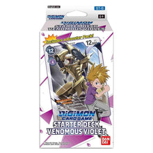 Digimon Card Game: Starter Deck Display Venomous Violet