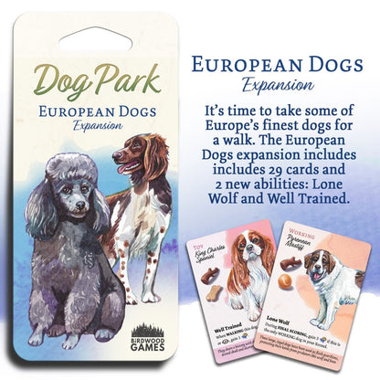 Dog Park European Dogs Expansion Board Game