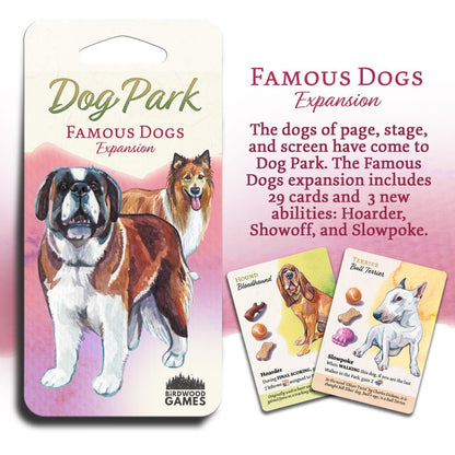 Dog Park Famous Dogs Expansion Board Game