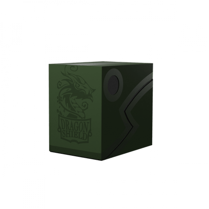 Dragon Shield: Deck Box Double Shell Forest Green/Black Cards