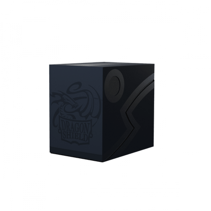 Dragon Shield: Deck Box Double Shell Midnight Blue/Black Cards