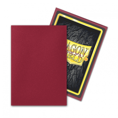 Dragon Shield: Japanese Size Sleeves Matte Blood Red