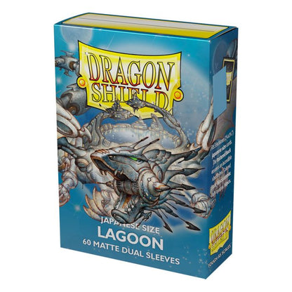 Dragon Shield: Japanese Size Sleeves Matte Dual Lagoon Saras