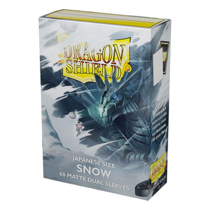 Dragon Shield: Japanese Size Sleeves Matte Dual Snow Nirin