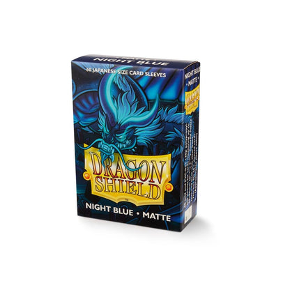 Dragon Shield: Japanese Size Sleeves Matte Night Blue