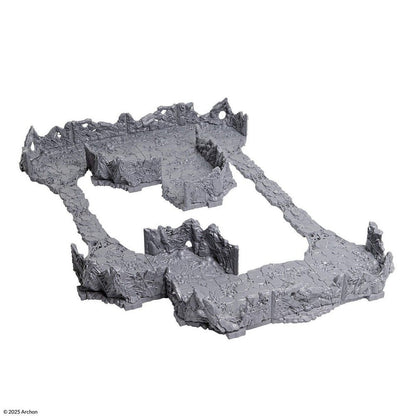 Dungeons & Lasers: Half-Height Walls - Spider Nest: Unpainted Board Game