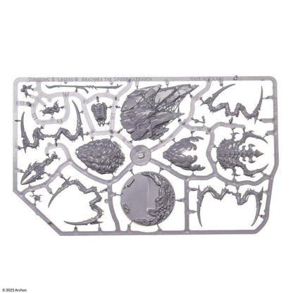 Dungeons & Lasers: Miniatures - Arachnea: Spider Matriarch Board Game