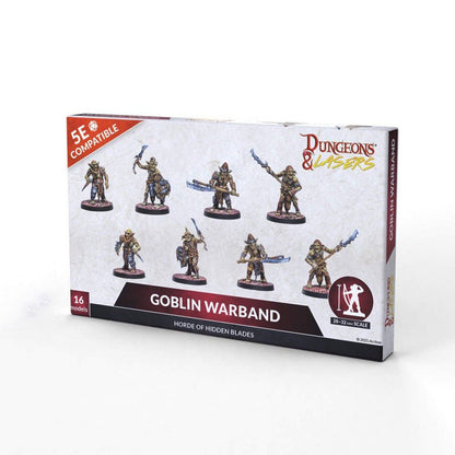 Dungeons & Lasers: Miniatures - Goblin Warband Board Game