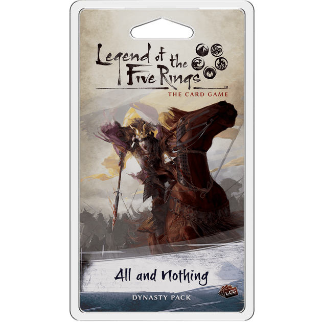 Legend of the Five Rings: The Card Game All and Nothing Board Game ...
