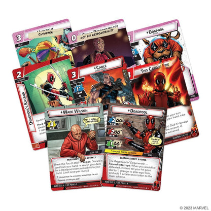 Fantasy Flight Games Marvel Champions: The Card Game  Deadpool Expanded Hero Pack Board Game