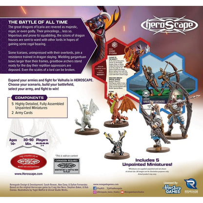 Heroscape - Greatbow Archers and Scions of Icaria Army Expansion Board Game