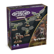 Heroscape - Rising Tide - Wing Commander Tuck Harrigan and Vorid Glidestrikers Army Expansion Board Game
