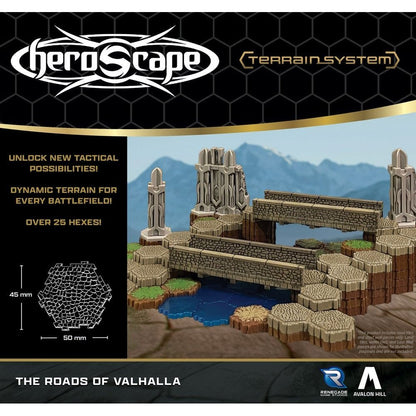 Heroscape - Roads of Valhalla Terrain Expansion Board Game