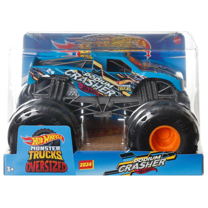 Hot Wheels - Monster Trucks - Oversized Die-Cast Singles Assortment 4 Toy