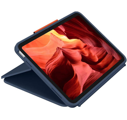 Logitech Rugged Protective Keyboard Case Combo 4 for iPad 10.9" 10th Gen Blue 920-011214 - SuperOffice