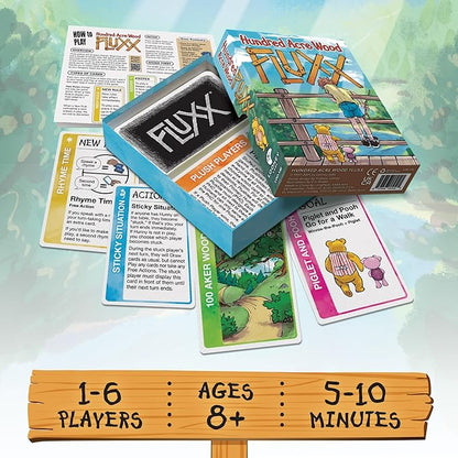 Looney Labs Fluxx Hundred Acre Wood Fluxx Board Game