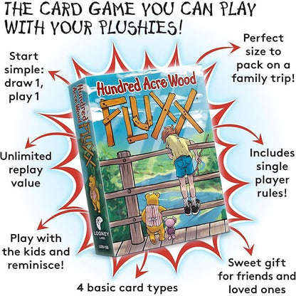 Looney Labs Fluxx Hundred Acre Wood Fluxx Board Game