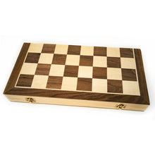 LPG Classics Wooden Folding Chess/Checkers/Backgammon Set 40cm Board Game