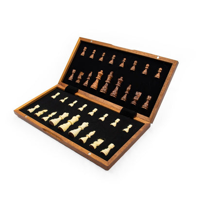 LPG Classics Wooden Magnetic Chess Set 38 cm Board Game